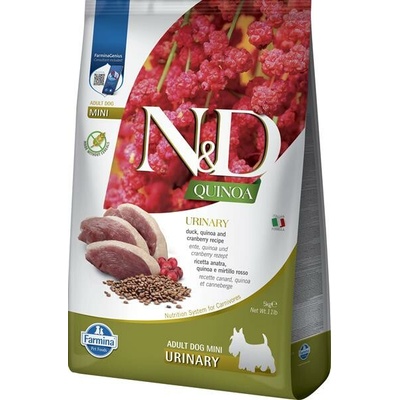 N&D Quinoa Grain Free Adult medium maxi duck & cranberry 5 kg