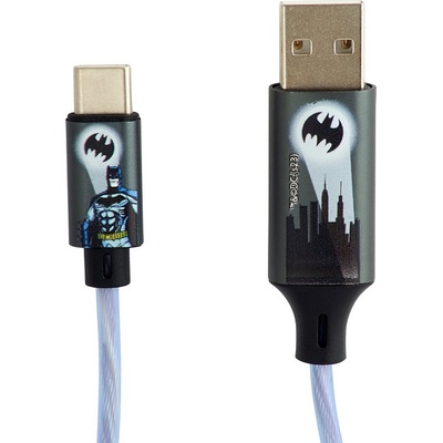 DC Comics Кабел DC Comics - Batman, UCB-C/USB-A, 1.2 m, многоцветен (CBBM-ACLI-BATMAN)