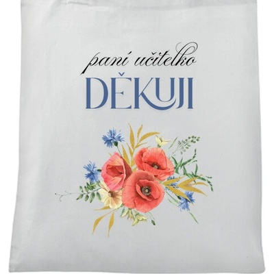 Taška Paní učitelko děkuji