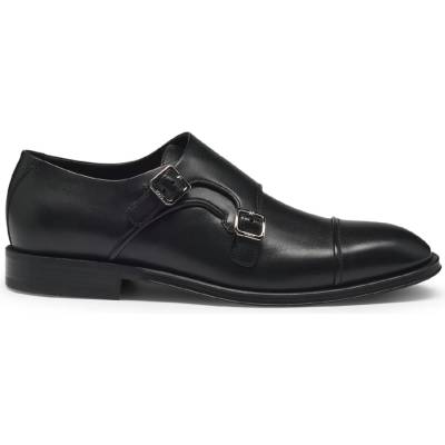 Boss Мъжки обувки Boss Derrek Monk Buly 10246727 01 Derby Shoes Mens - Black