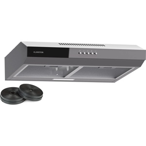 Klarstein Contempo 60, абсорбатор, 60 см, под шкаф, 200 м³/ч, LED, акрил, неръждаема стомана (DSM-Contempo-60 SIL) (DSM-Contempo-60 SIL) - electronic-star