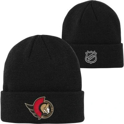 Outerstuff Dětská zimní čepice Ottawa Senators NHL Cuffed Knit