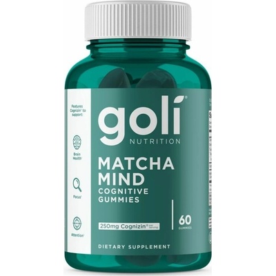 Goli Nutrition Matcha Mind 60 gumených cukríkov