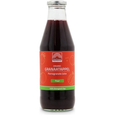 Сок от нар Био, 750 ml Mattisson Healthstyle (MT1387)