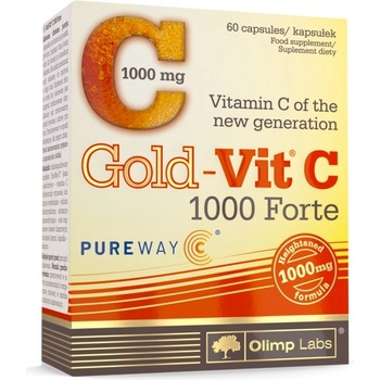 Image 1 of Olimp Sport Nutrition Gold Vit C 1000 Forte [60 капсули]