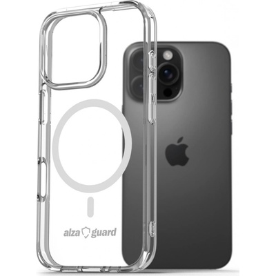 AlzaGuard Crystal Clear TPU Case Compatible with Magsafe pre iPhone 16 Pro AGD-PCMT32Z