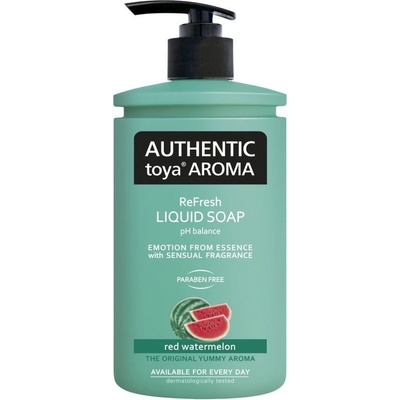 Authentic Toya mýdlo tekuté Aroma s pumpičkou Vodní meloun 400 ml