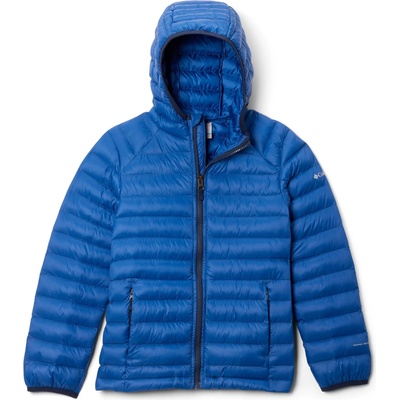 Columbia Детско синтетично яке Columbia Kid's Powder Pass Hooded Jacket Synthetic jacket - Mountain Blue - размер XL (703-6870-0316)