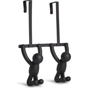 Umbra HK Limited Umbra Закачалка за врата buddy - двойна - цвят черен (umbra-1004260-040)