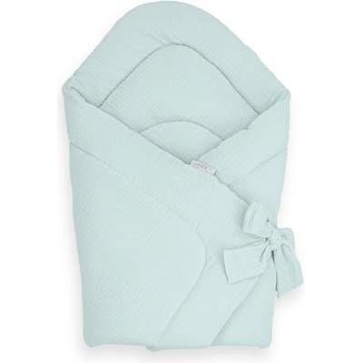 Albero Mio Бебешка пелена за изписване Albero Mio - Muslin Mint (307235)