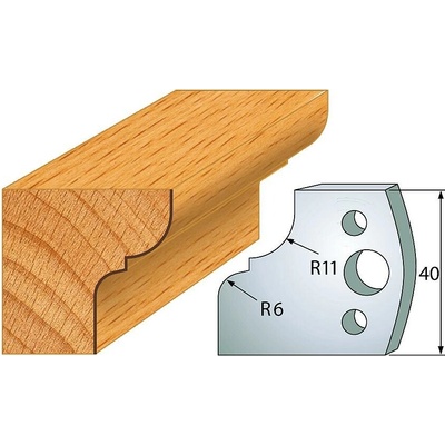 IGM Professional IGM Profil 112 - pár nožov 40x4mm SP F026-112