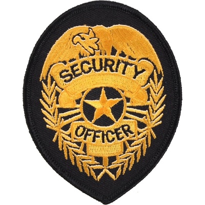 ROTHCO Nášivka GOLD SECURITY