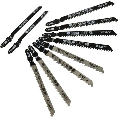 GEKO Pilové listy do přímočaré pily 10ks 01718