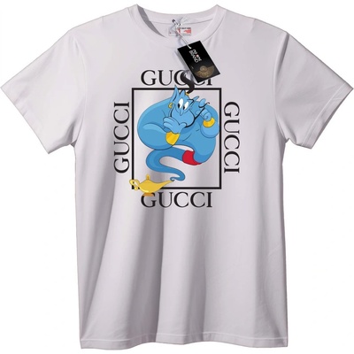 NOONEBRAND Тениска с Джин от Aladdin - 2XL, White