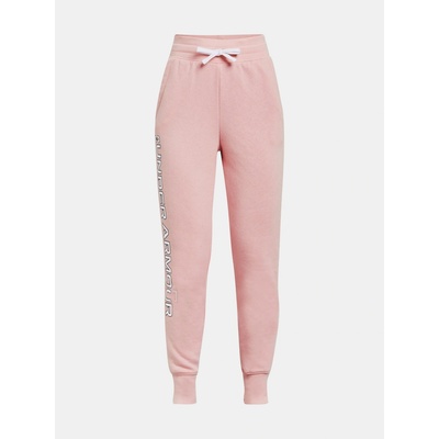 Under Armour rival fleece tepláky dětské Růžová