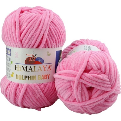 Himalaya příze Dolphin Baby 80309 růžová