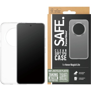 Safe Калъф SAFE - Clear, Honor Magic6 Lite, прозрачен (5715685040016)