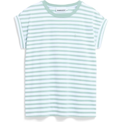 Armedangels Дамска тениска ARMEDANGELS Women's Idaara Stripes T-shirt - White / Foam (916-2765-1112)