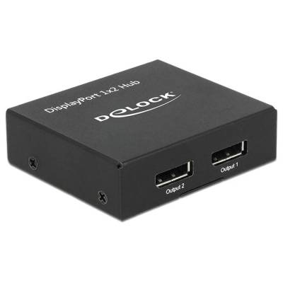 Сплитер DeLock DisplayPort - 2 x DisplayPort out 4K (DELOCK-87691)