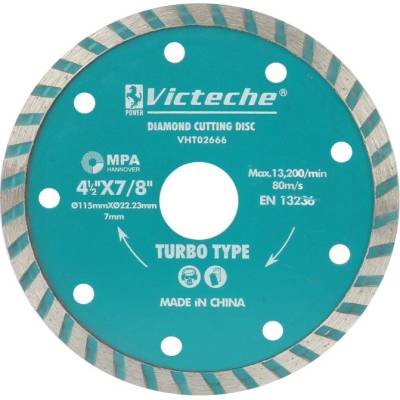 Victeche kotúč rezný diamantový 115 mm vht02666