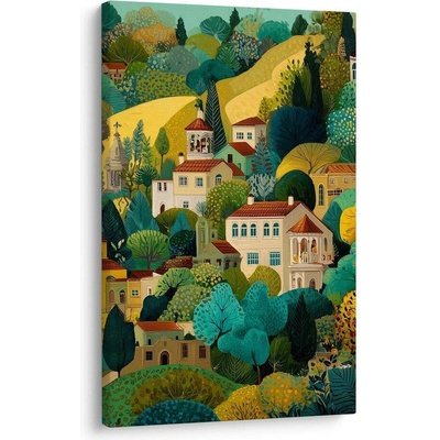 Obraz kouzlo barevné krajiny - 40x60