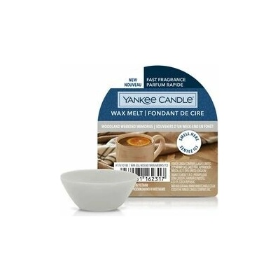 Yankee Candle Woodland Weekend Memories voňavý vosk do aromalampy 22 g
