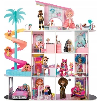MGA LOL Suprise OMG Obrovský drevený domček pre bábiky