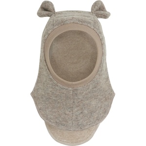 Huttelihut Детска зимна шапка (beanie) Huttelihut Kid's Balaclava Ears Wool Balaclava - Camel Melange - размер 53 cm (904-5552-0714)