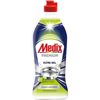 Medix Препарат за миене на съдове Premium, зелен, 750 ml
