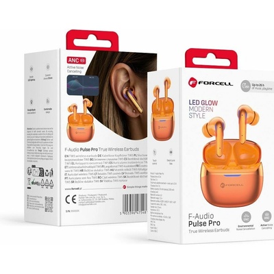 Forcell F-Audio Pulse Pro ANC + ENC TWS Gold