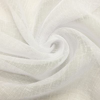 Hotová luxusní záclona GERSTER 11334/01 bílá 220 x 240 cm