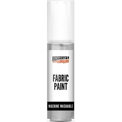 Pentart farba na textil 20 ml sivá