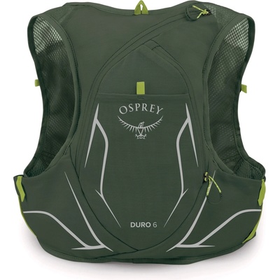 Osprey Раница за трейл бягане Osprey Duro 6 Trail running backpack - Seaweed Green / Limon (504-0315-0211)