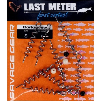 Savage Gear Zavŕtavacie špirály Corkscrew veľ.S 8ks