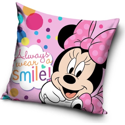 Carbotex polštář myška Minnie Mouse Disney 40x40