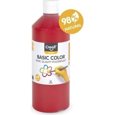 Creall Temperová barva 500 ml základní červená – Zbozi.Blesk.cz