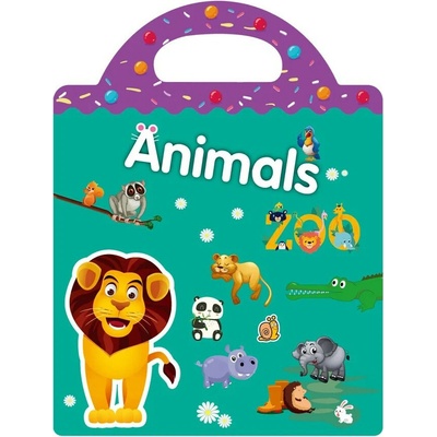 Znovupoužiteľné samolepky pre deti animals