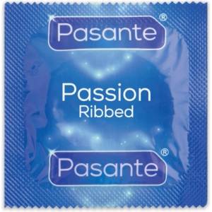 Pasante 144 бр. Оребрени презервативи Pasante Passion - sexo