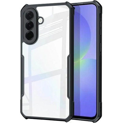Samsung XUNDD Прозрачен Калъф за Samsung Galaxy A37 5G - TPU+Акрил, Airbag, 0.8mm защита, Черен