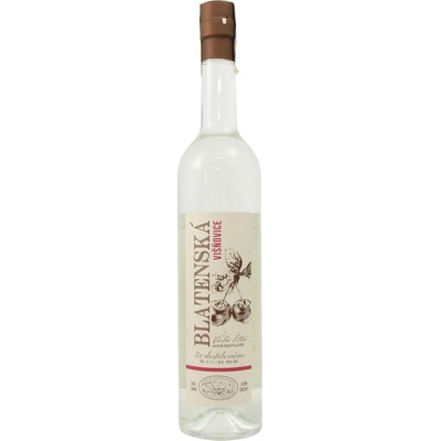 Blatenská Višňovice zámecká pálenka 50% 0,7 l (holá láhev)