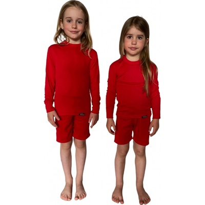 SPORT šortky dětské červená