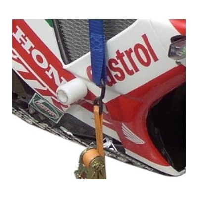 R&G Racing padací chrániče pro motocykly HONDA VTR1000 SP-1, (pár), bílé