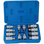 SATRA Комплект битове HEX 12 бр 1/2" Satra 12650 (S-90277)