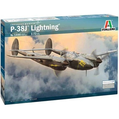 Italeri P-38J LightningModel Kit letadlo 1446 1:72