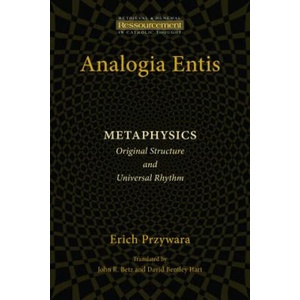 Analogia Entis | Pryzwara (ISBN: 9780802868596)
