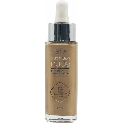 L'Oréal True Match Nude Plumping Tinded Serum 30 ml Тониращ крем 6-7 Tan