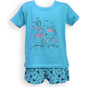 Londog Casual dětské pyžamo tyrkysová