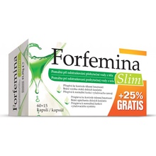 Naturprodukt Forfemina Slim na odvodnění těla a při hubnutí 75 kapslí