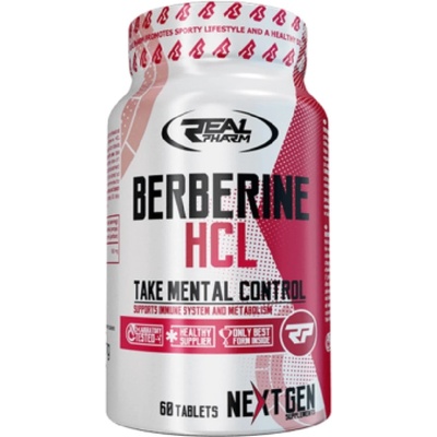 REAL PHARM Berberine HCL, 60 Tablets