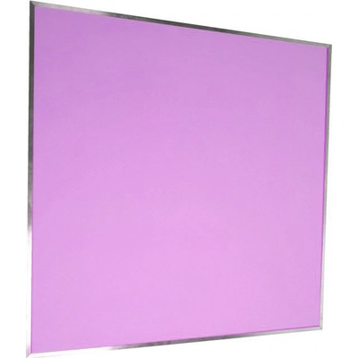 VYLEN s.r.o. Pěnová nástěnka s hliníkovým rámem 100 x 100 cm Růžová 31, 1000 mm x1000 mm